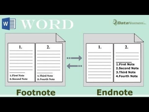 convert end notes to footnotes in word for mac